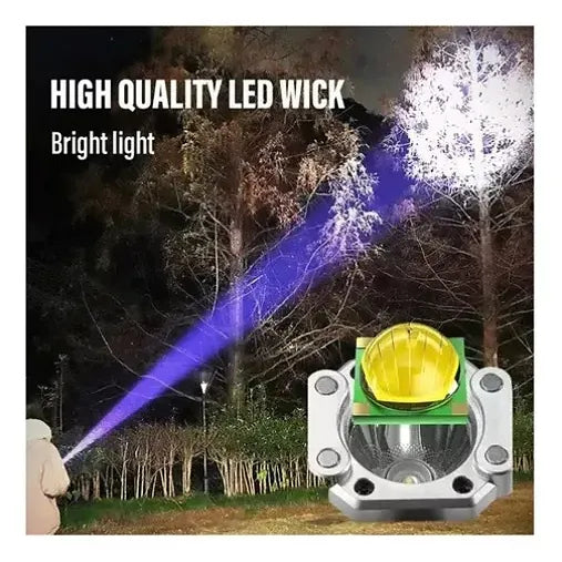 Linterna Seguridad 4 en 1