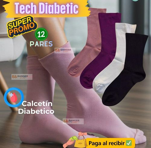 Tech Diabetic - Alivio total  para pies con neuropatía 12 pares
