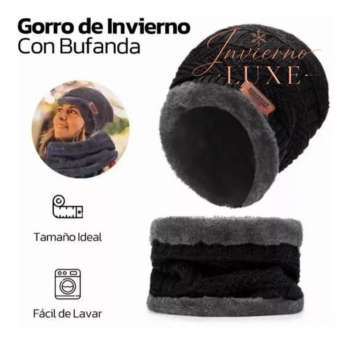 Invierno LUXE- Protege tu cabeza y cuello del viento