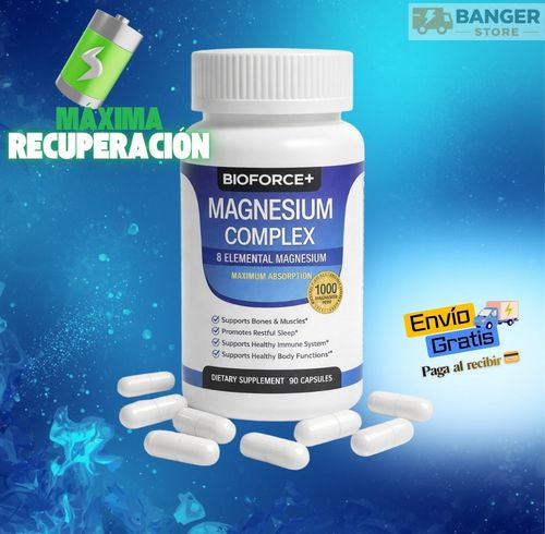 MAGNESIUM COMPLEX BIOFORCE- Recupera tu cuerpo desde adentro