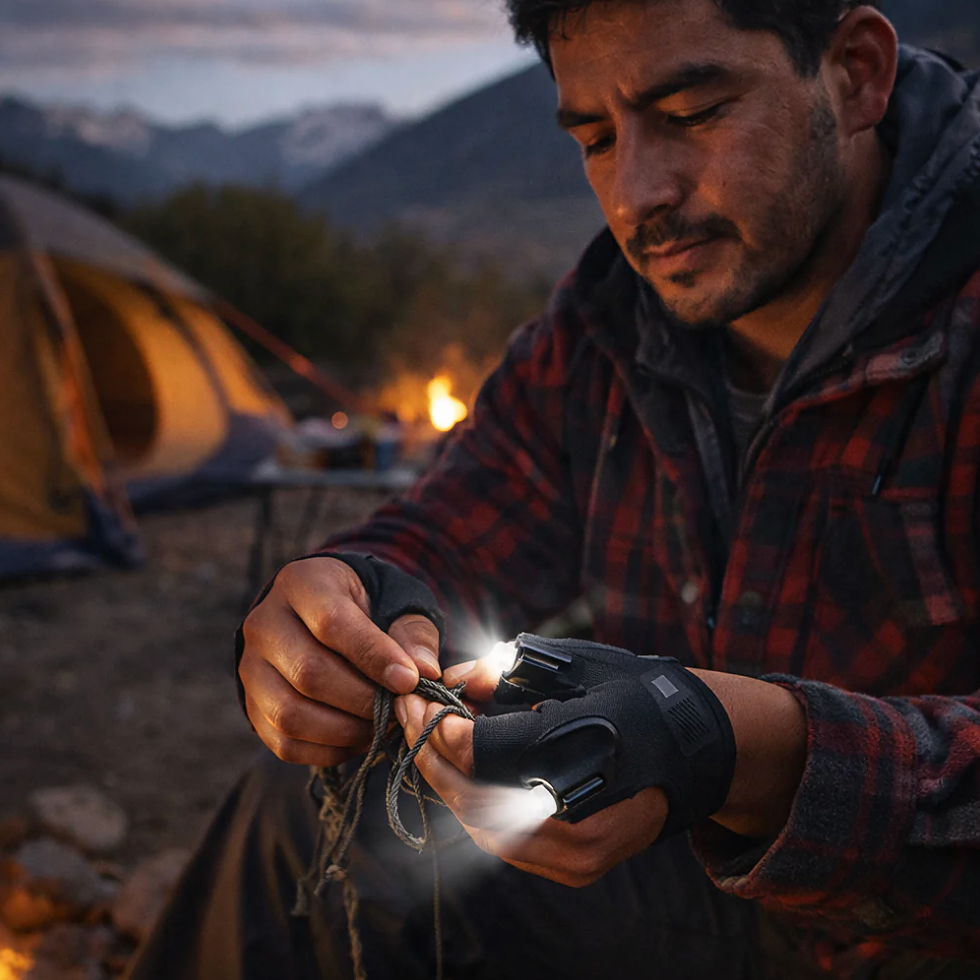 Guantes con Linterna LED