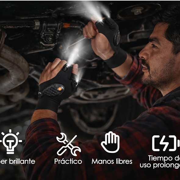 Guantes con Linterna LED