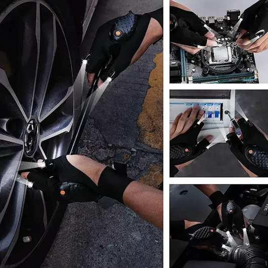 Guantes con Linterna LED