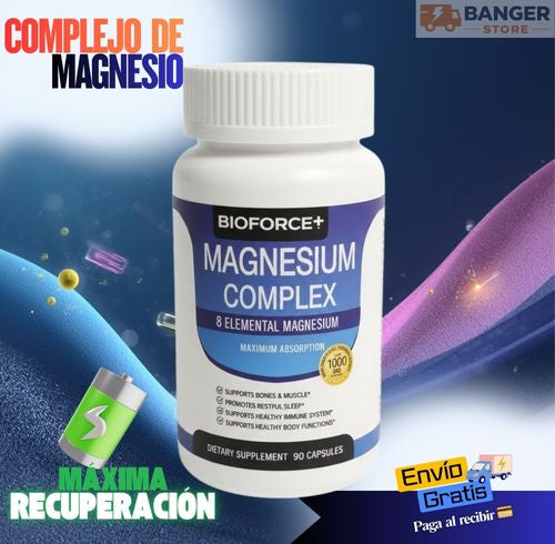 MAGNESIUM COMPLEX BIOFORCE- Recupera tu cuerpo desde adentro